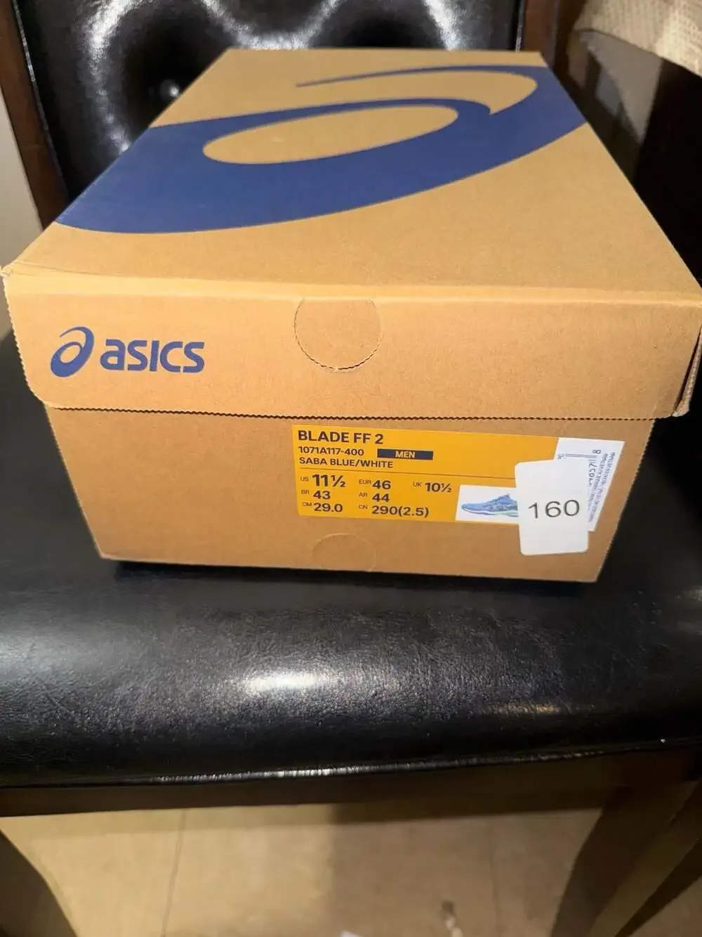 ASICS Blade FF 2 Men's Saba Blue/White Athletic Shoes